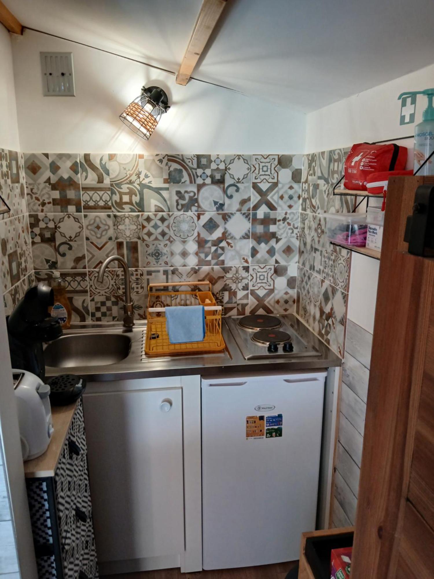 Chalet Charmant Avec Piscine Mercuer ภายนอก รูปภาพ